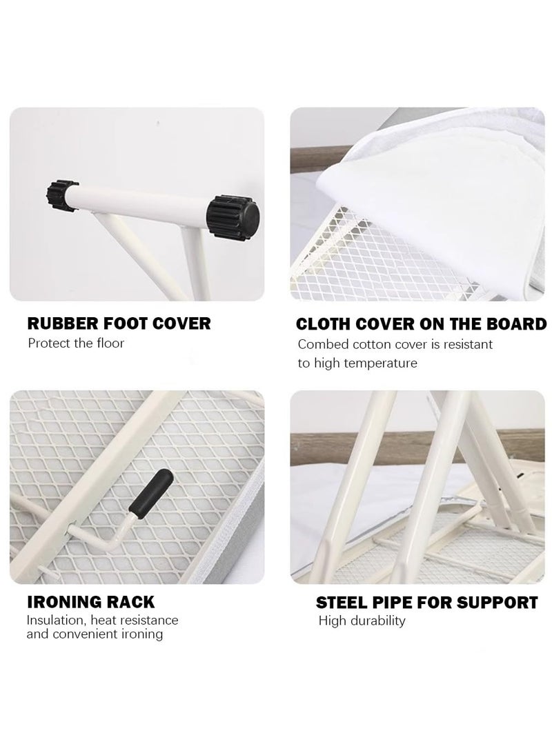 Arabest Foldable Vertical Household Ironing Board, Professional Metal Structure Ironing Board, Lightweight Ironing Board That Does Not Require Installation, Space-Saving Ironing Board,A - Image 5
