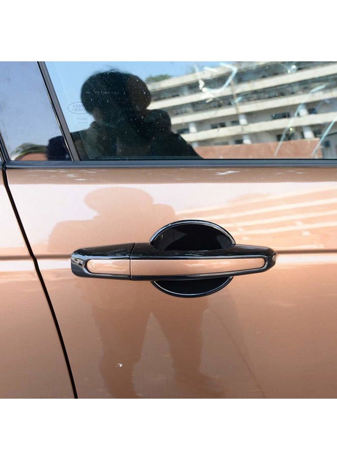 CHEYA For Jaguar XE XF F-Pace E-Pace X761 Car ABS Glossy Black Exterior Door Handle Cover Trim For Land Rover Range Rover Sport Vogue Evoque Discovery Sport Discovery 5 - Image 5