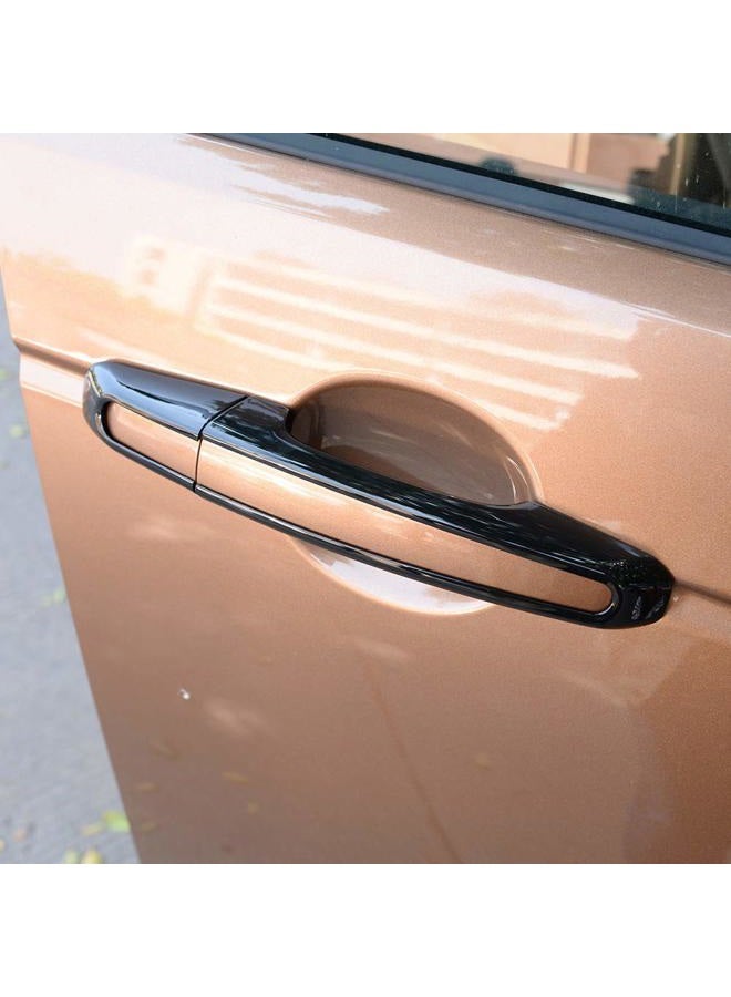 CHEYA For Jaguar XE XF F-Pace E-Pace X761 Car ABS Glossy Black Exterior Door Handle Cover Trim For Land Rover Range Rover Sport Vogue Evoque Discovery Sport Discovery 5 - Image 1