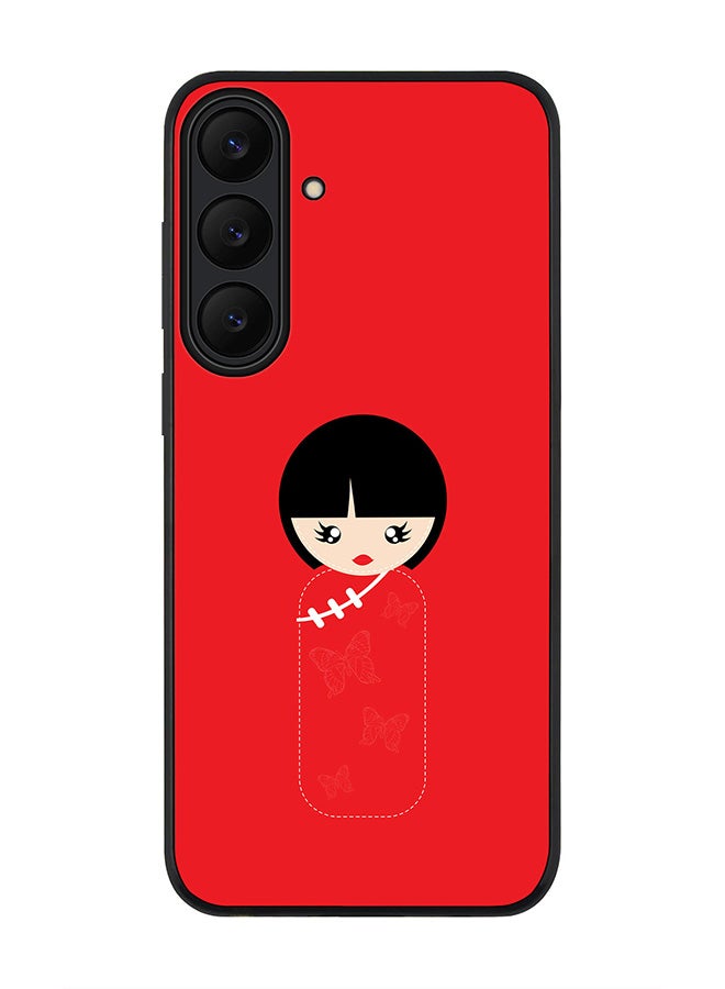 Stylizedd For Samsung Galaxy S25 FE Case,Slim fit Camera Protection, Shockproof Thin Phone cover  - Chinese Doll
