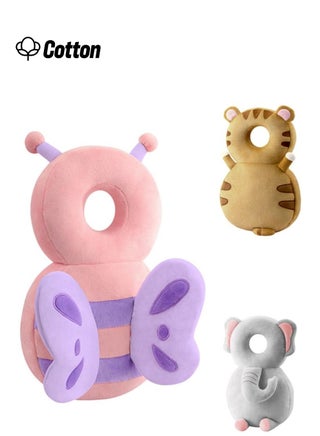 Toddler Baby Protection Backpack Cushion Wear, Adjustable Toddler Baby Walking Head Protection Safety Pads, Prevent Injured, Suitable age 6-24 Months (Pink Butterfly) - pzsku/ZF319CBB90D822F8FC86AZ/45/_/1739804621/26a46207-99c2-4138-a913-37cde71e2aed
