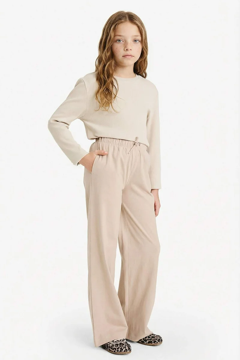 ديفاكتو Girl Wide Leg Trousers