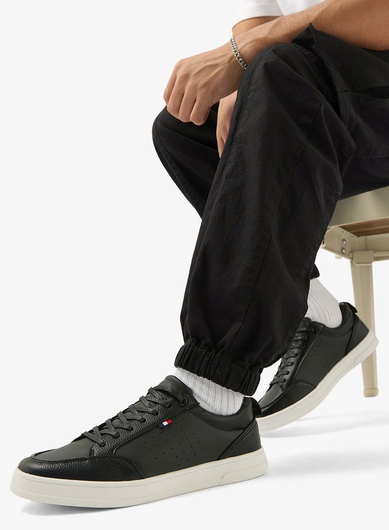 Seventy Five Casual Webbing Loop Detail Sneakers - Image 5