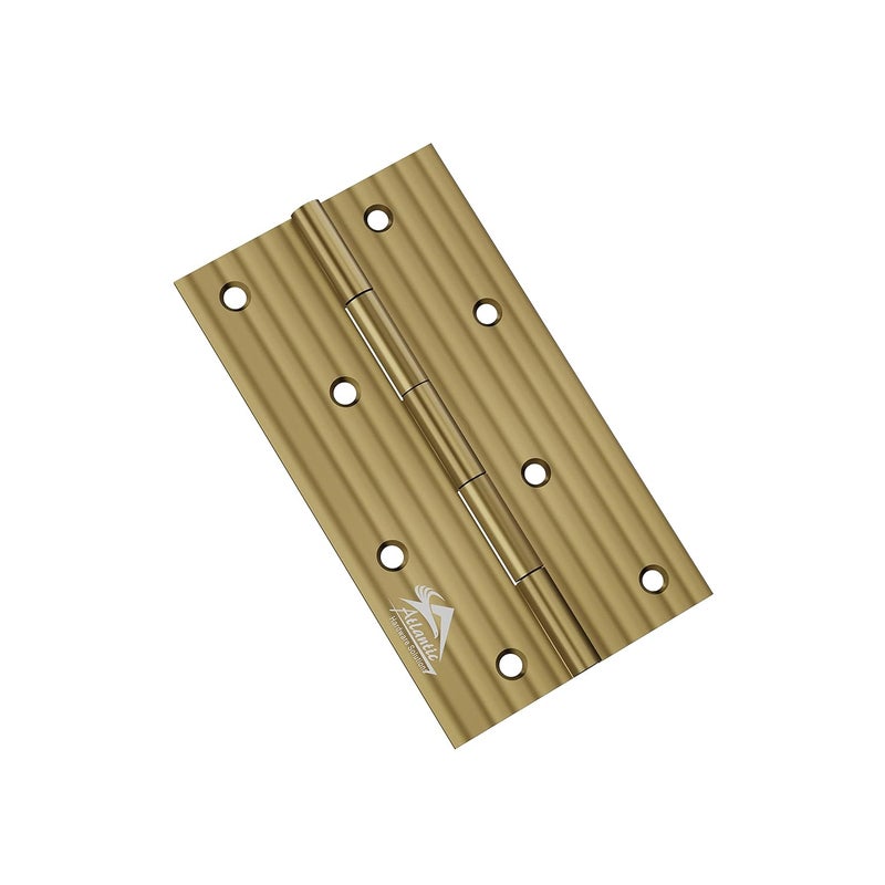 Atlantic Door Butt Hinges 5 Inch x 12 Gauge/2.5 MM Thickness, Premium Stainless Steel Welded Head, Antique Finish, Pack of 4 Pcs - Image 2