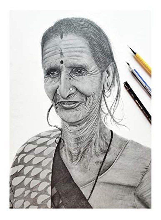 Campap Arto 180Gsm Sketch & Drawing Paper, 20 Sheets (A4), Acrylic - Image 2