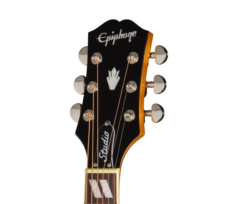 Epiphone Dove Studio Acoustic-Electric Guitar - Vintage Violin burst - Image 4
