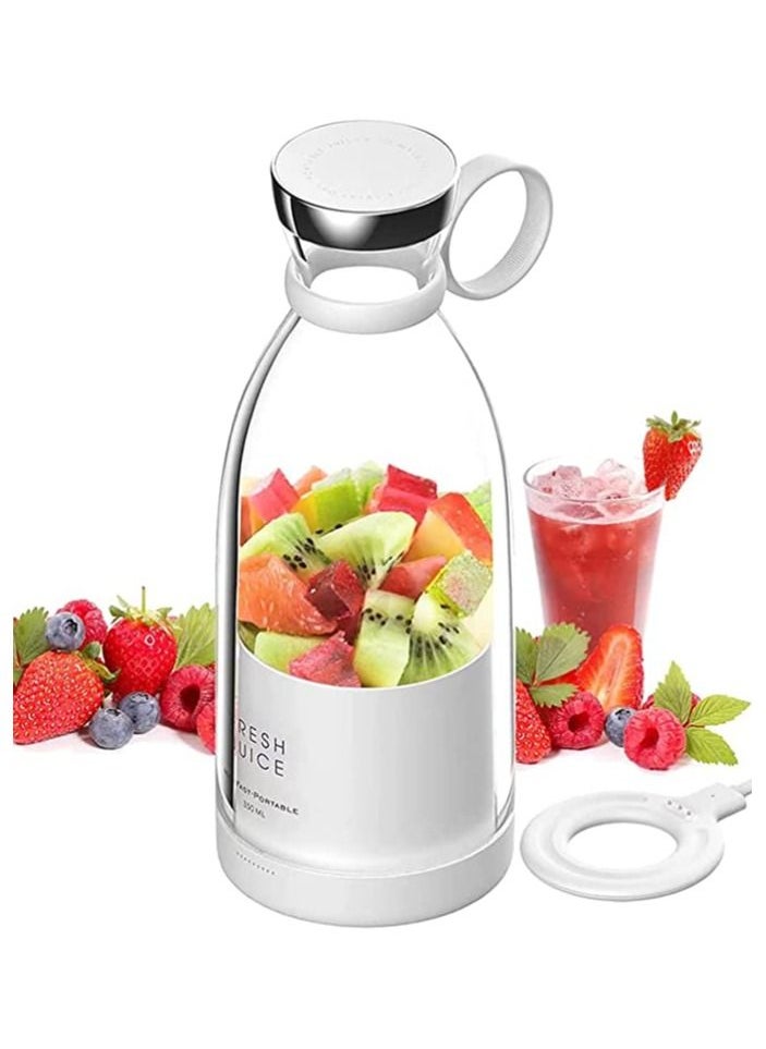Arabest - Personal Size Blender, Portable Blender, Battery Powered USB Blender (White) - Image 1