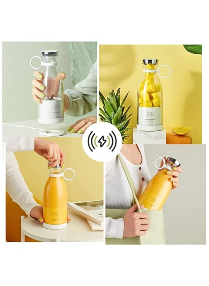 Arabest - Personal Size Blender, Portable Blender, Battery Powered USB Blender (White) - Image 1