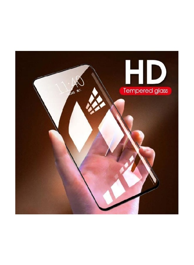 Halamodo Tempered Glass Full Screen Protector Transparent for Samsung Galaxy A80,HD Anti-scrape/reflective/stain/finger print,Easy to Apply - Image 5