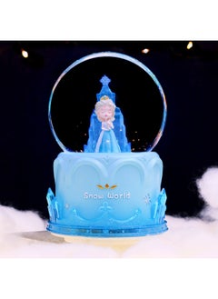 Shake Sound Explosions Capybara Capibala Crystal Ball Ornaments Turn Snow Glowing Bright Music Box A Generation Of Hair-Color:2337 Castle-Size:N Large Size 100 Internal Rotation + Falling Snow + Light + Music