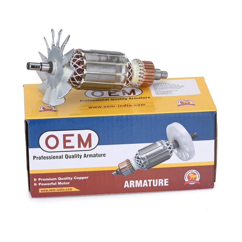 oem OEM Professional Quality Armature For POWER TOOLS Generic Model 6 Months Guarantee MODEL CM4 SB CM5 SB Marble Cutter  - Image 3