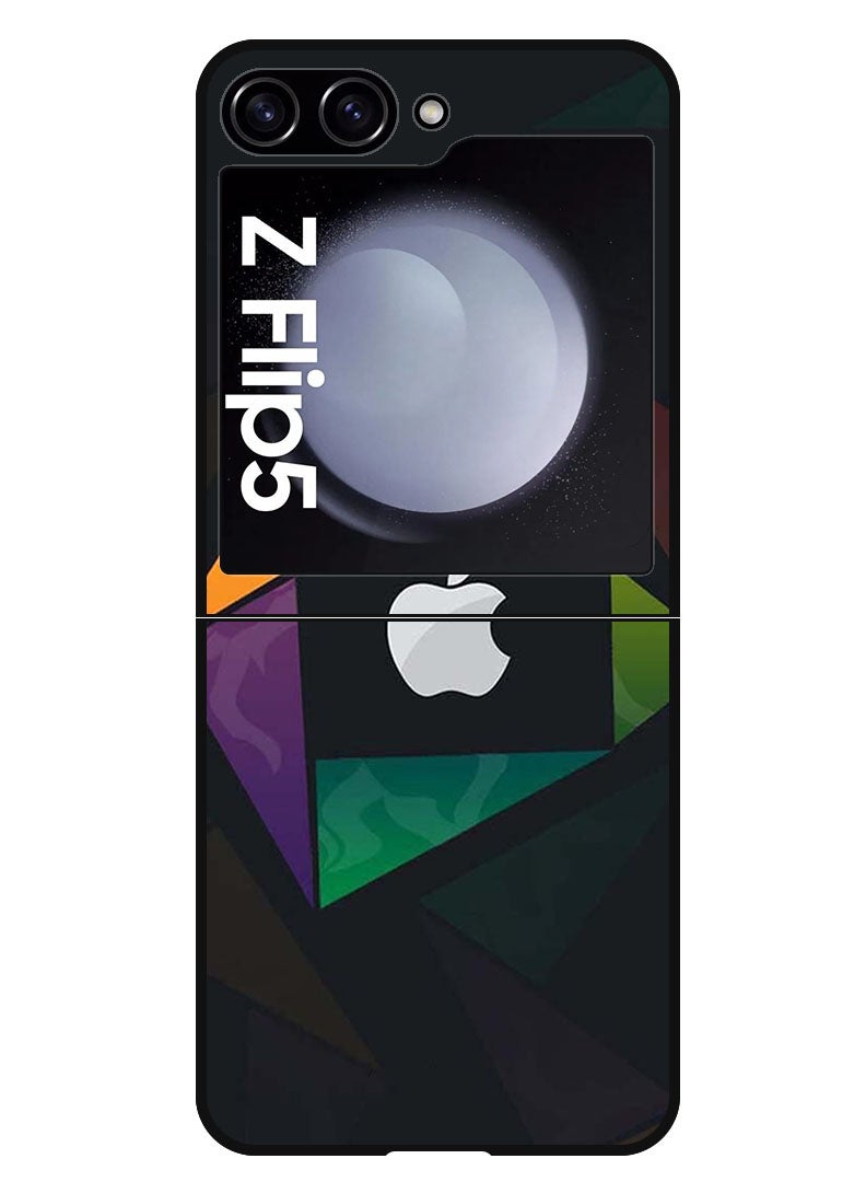 Theodor Protective Case Anti Scratch Shock Proof Bumper Cover For Samsung Galaxy Z Flip 5 Triangle - Image 1