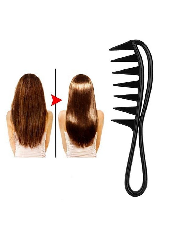 TWIREY Wide Teeth/Detangle Hair Comb for Long, Wavy, Messy, Curly Hair - Image 3