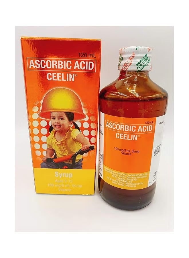 Unilab Ceelin Ascorbic Acid syrup 120ml