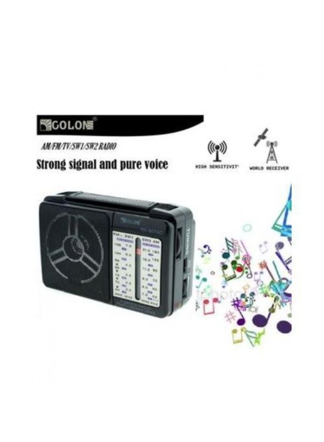 Golon Classic Mini Electric Radio RX-607AC - Image 2
