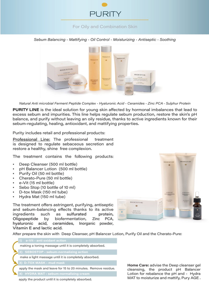 Bioesthe D-TOX MASK - Purifying & Sebum-Regulating Beauty Mask with Essential Oils & Natural Ingredients – 100ml - Image 2