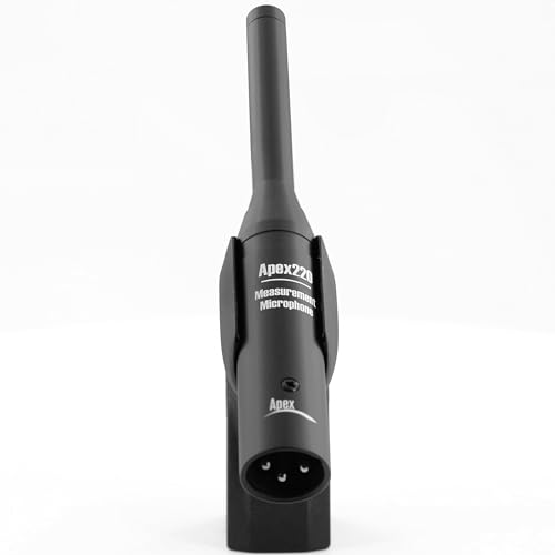 Apex Tool Group Apex Apex220 Linear Measurement Omnidirectional Condenser Microphone with Clip - Image 3