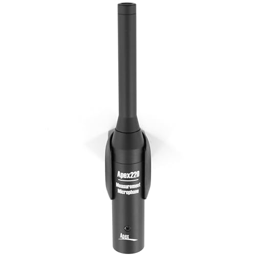 Apex Tool Group Apex Apex220 Linear Measurement Omnidirectional Condenser Microphone with Clip - Image 4