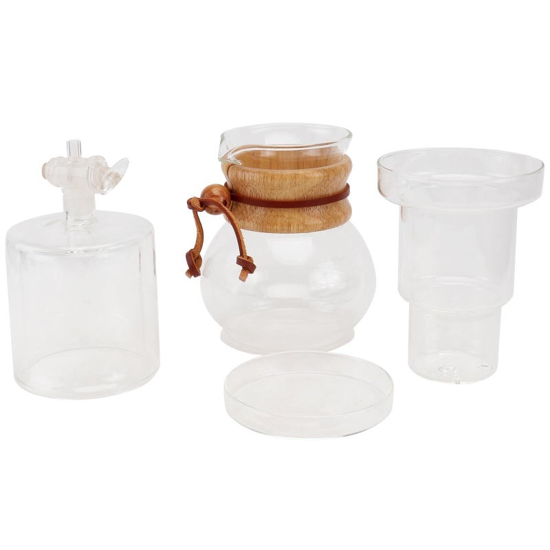 STOBAZA Glass Cold Brew Coffee Maker with Ice Drip Pot Home Set - Image 2