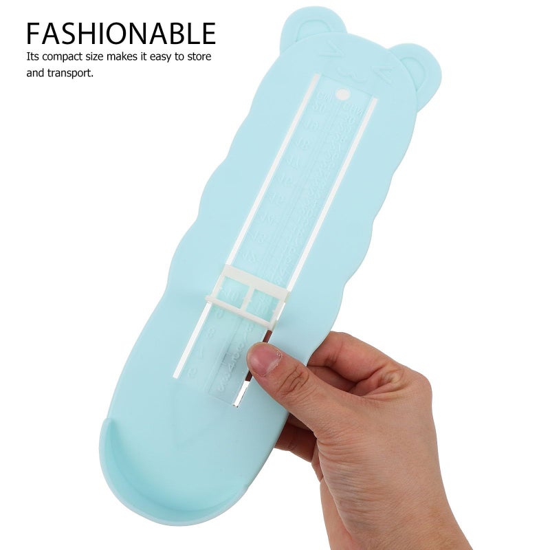 2pcs Shoe Sizer Foot Length Measuring Ruler Portable ABS Measurement Device Simple to Use for Infants - Image 5