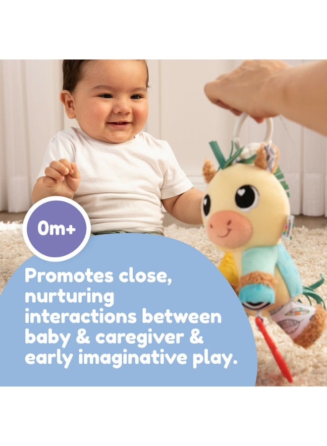 Lamaze - Carson Clydesdale Clip-and-Go Baby Pram Toy - Image 4