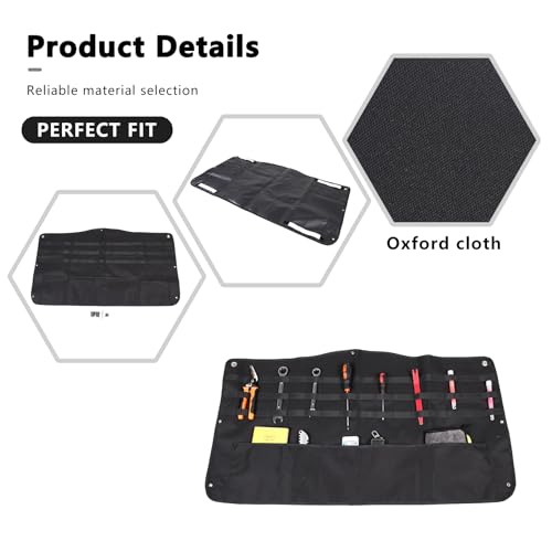 HAPPYHORSE FJ Cruiser 2007-2021 Tailgate Storage Bag, Black, 3-Compartment, Scratchproof, Car Trunk Organizer - Image 5