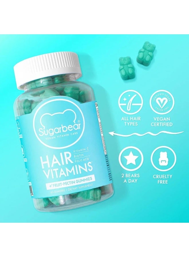 SugarBearHair Vitamins, 60 Chewable Tablets