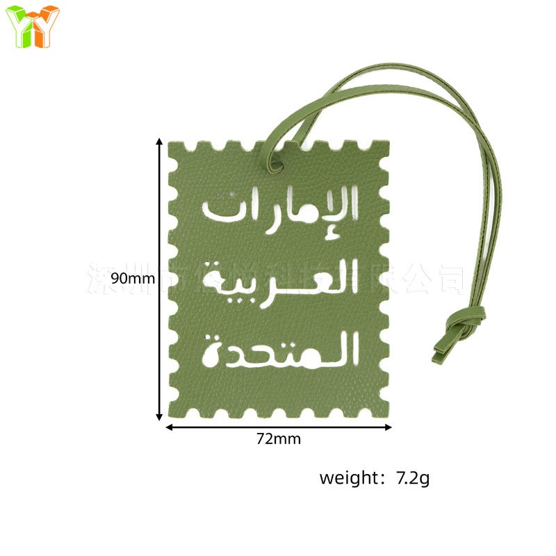 In-Stock Uae Irregular Letter Pendants Arabic Greeting Gift Bag Pendants Colorful Christmas Pendants - Image 5