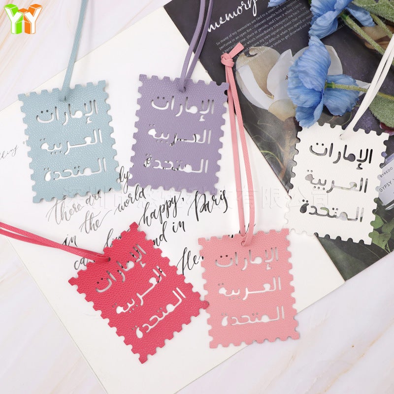 In-Stock Uae Irregular Letter Pendants Arabic Greeting Gift Bag Pendants Colorful Christmas Pendants - Image 3