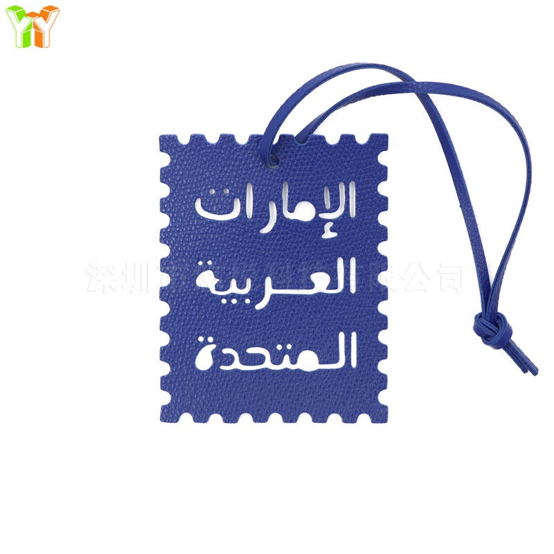 In-Stock Uae Irregular Letter Pendants Arabic Greeting Gift Bag Pendants Colorful Christmas Pendants - Image 1
