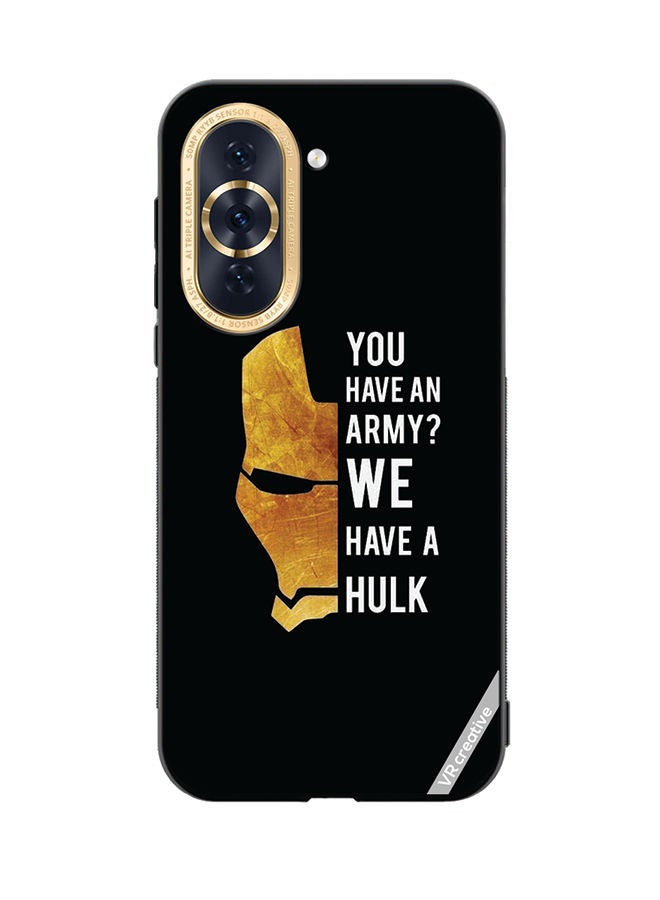 VR CREATIVE Protective Case Cover For Huawei Nova 10 Hulk Caption Design Multicolour - Image 1