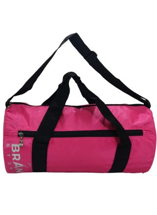 Canvas Large Duffle Gym Bag  -Brand Stores- Pink - pzsku/ZF31B17B3E9C734E95AE7Z/45/1746687006/af105902-0d0f-4a24-b954-76d8a51ed823