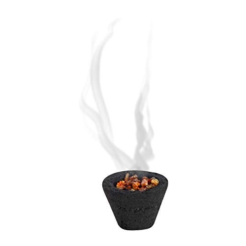 Nishan Stavan Sambrani Dhoop Cups with Holder Plate, (72) Pcs - Image 3