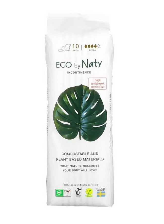 Naty Incontinence Pads Extra 10 Pads  - Image 1