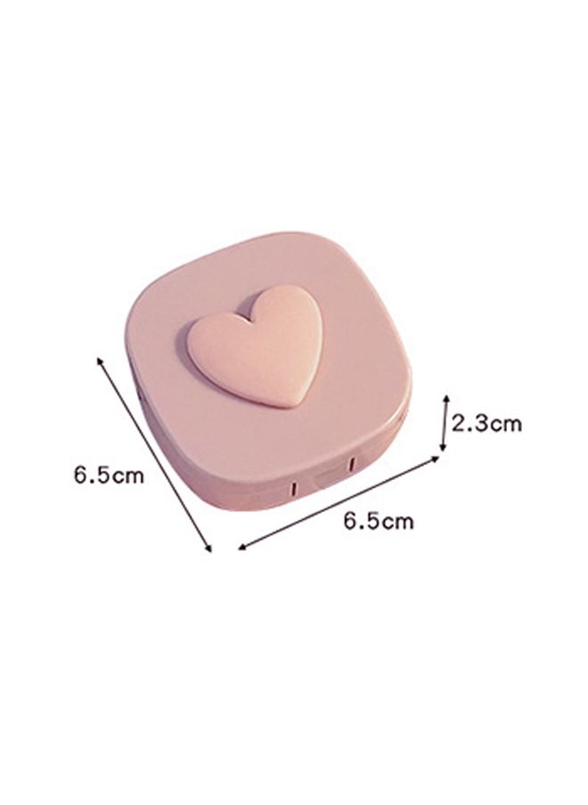 Generic - Contact Lens Case With Mirror Container L And R Caps - Image 1