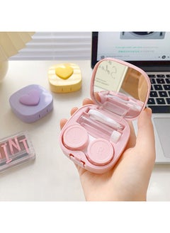 Generic Contact Lens Case With Mirror Container L And R Caps  - Image 3