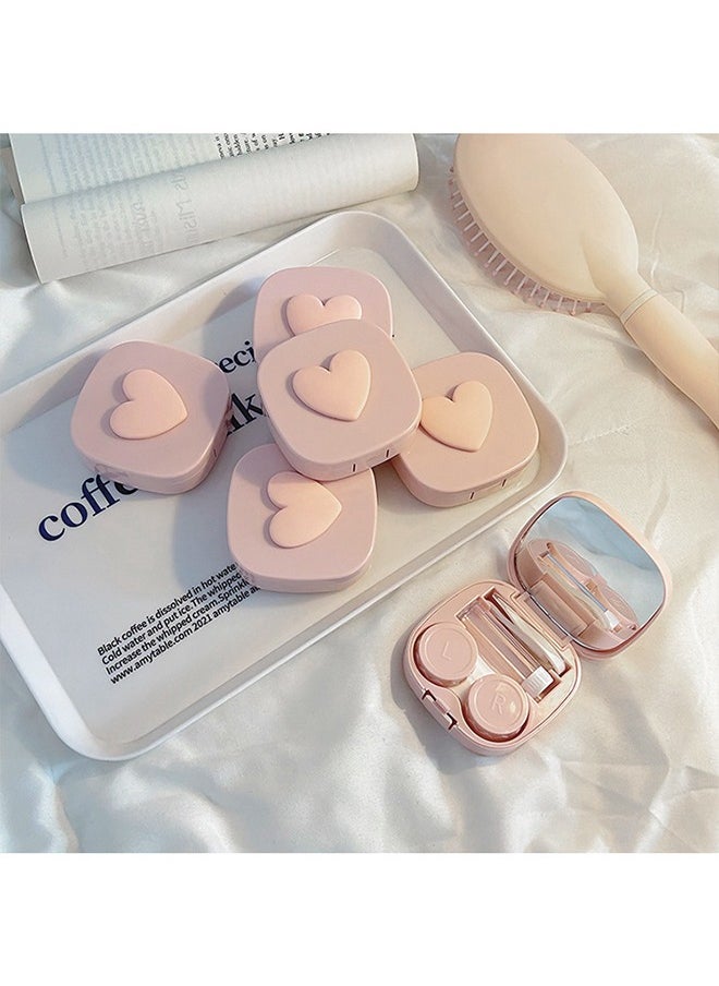 Generic Contact Lens Case With Mirror Container L And R Caps  - Image 4