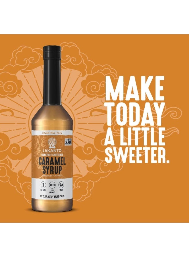 LAKANTO Caramel Syrup, 25.4 fl oz (750 ml) - Image 3