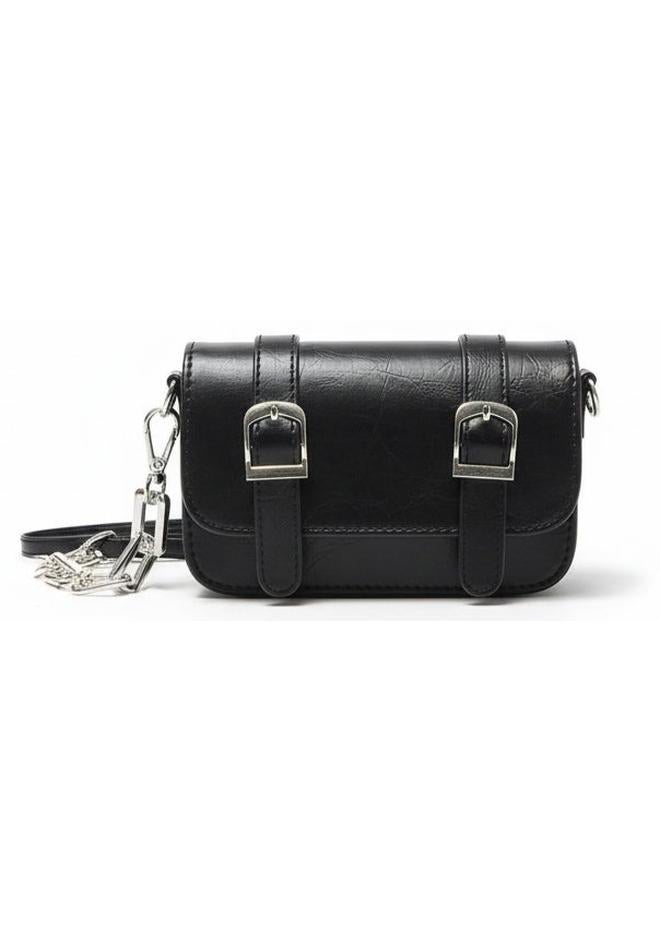 Vbranda A stylish small shoulder bag featuring front buckle - Image 1