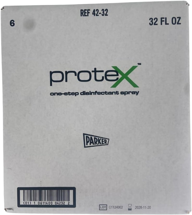 PROTEX Disinfectant Spray – Surface Cleaner and Sanitizer for Medical Equipment, Hard Surfaces, and Nonporous Areas (6 - pack) - Image 1
