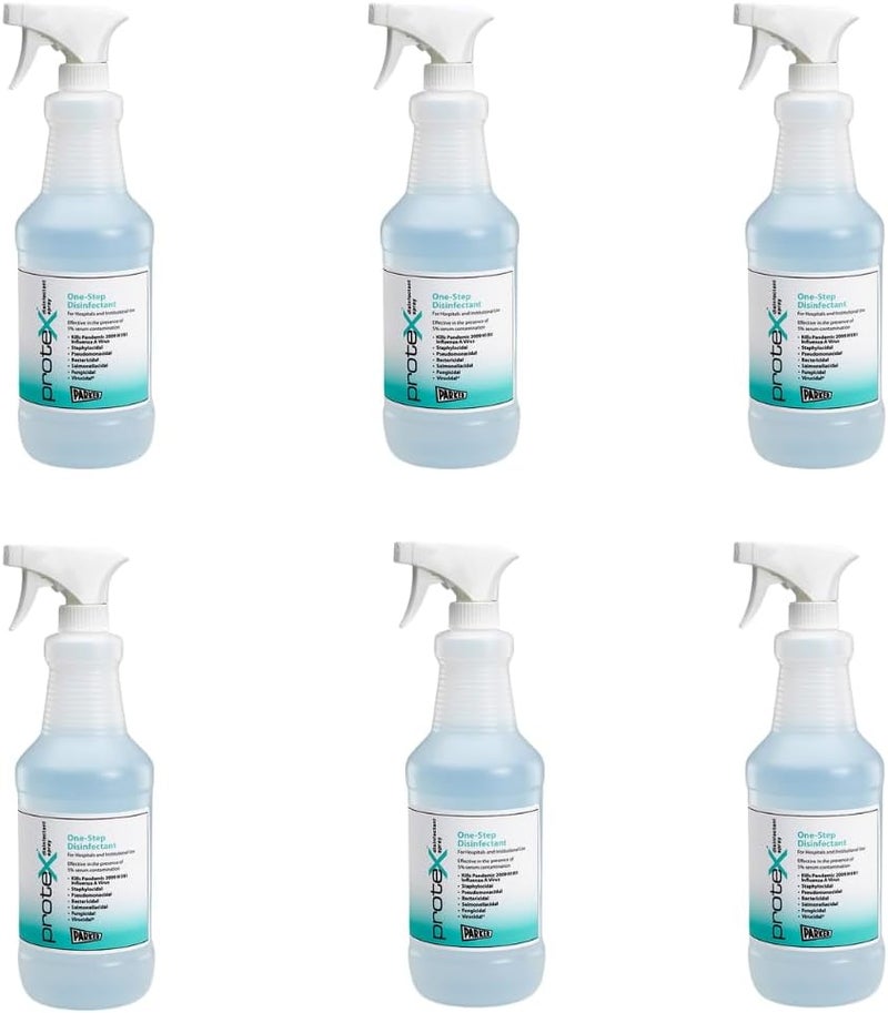 PROTEX Disinfectant Spray – Surface Cleaner and Sanitizer for Medical Equipment, Hard Surfaces, and Nonporous Areas (6 - pack) - Image 2
