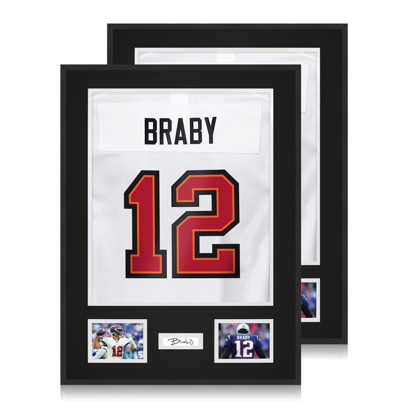 CCDCC Aluminum Jersey Frame Display Case 2 Pack Lightweight Durable Metal Jersey Frame with Mat Pinboard Shatterproof Plexiglass Hanging Kit for Football Baseball Basketball Soccer Hockey Shirt