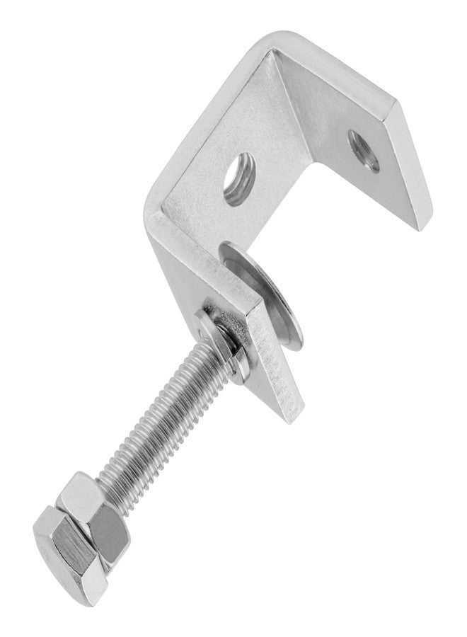 MUKLEI 16 Pack 1 Inch Stainless Steel C Clamps, Heavy Duty Mini C Clamps for Woodworking Metal Mounting Welding - Image 5