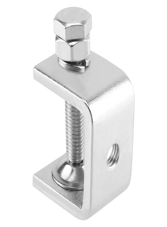 MUKLEI 16 Pack 1 Inch Stainless Steel C Clamps, Heavy Duty Mini C Clamps for Woodworking Metal Mounting Welding - Image 4
