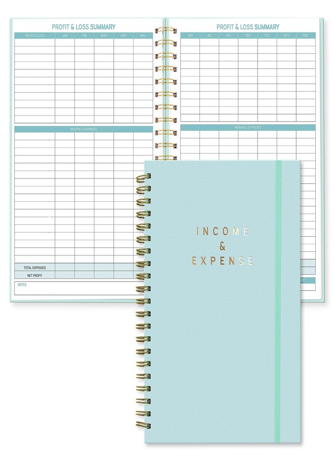 Sweetzer & Orange S&O Income and Expense Tracker Notebook for Better Money Management - Bookkeeping Record Book - Income and Expense Log Book Small Business - Ledger Books for Bookkeeping - 104 Pages, 8.4” x 11.2” - Image 1