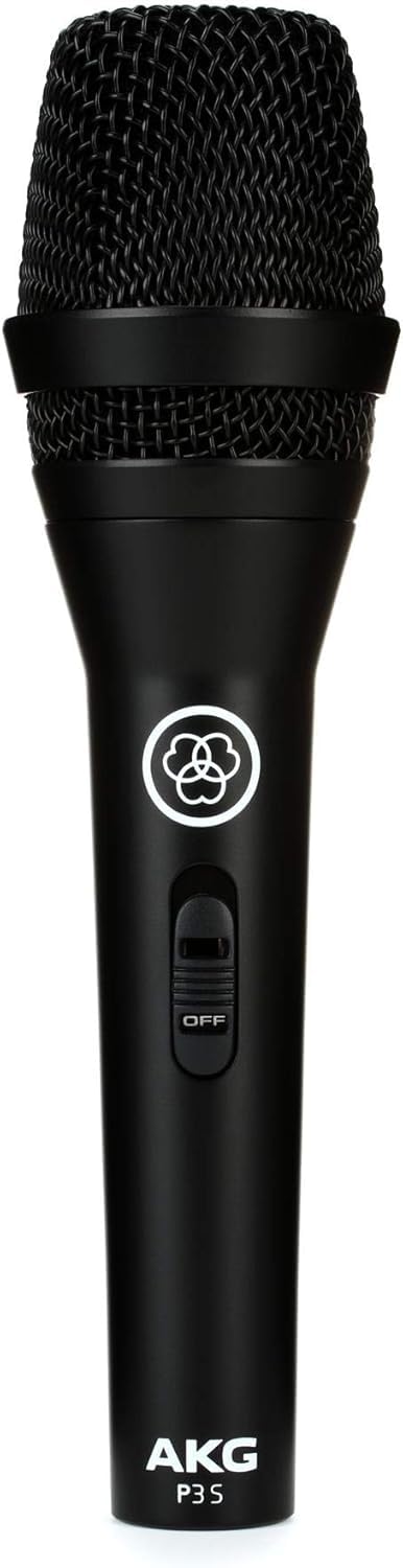 Akg P3 S - High-Performance Dynamic Microphone with On/Off Switch - XLR - Image 5