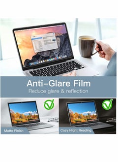 Generic Screen Protector for MacBook Pro 13 Inch (2016 2022 M1 M2)  MacBook Air 13 Inch (2018 2020 M1) Anti Glare Film Matte Anti Fingerprint 4 Pack  - Image 2