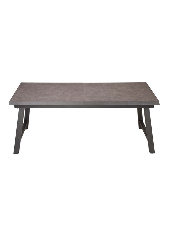 Suncoast Athena High Back Dining Chair (Without Cushion) Charcoal - Image 4
