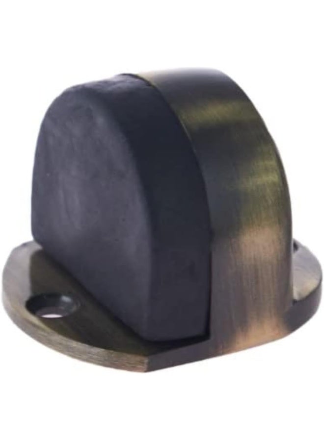 HASANAT ESSENTIALS Essentials Door Stopper Round Bumper Oval Solid Stop Down Bolt Rubber Absorbs shock Wide usage Cylindrical Half Round Oval Variations  - Image 1