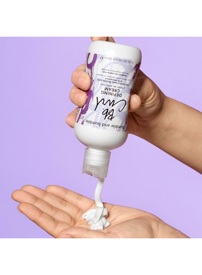 بامبل آند بامبل كريم تصفيف وتحديد التجعدات | لتجعيدات مرنة مرطبة | مضاد للتجعد | متعرج، مجعد، مموج | بزيت الجوجابا وزيت الأفوكادو + زيت جوز الهند | حجم مناسب للسفر، 2 أونصة سائلة. - Image 3